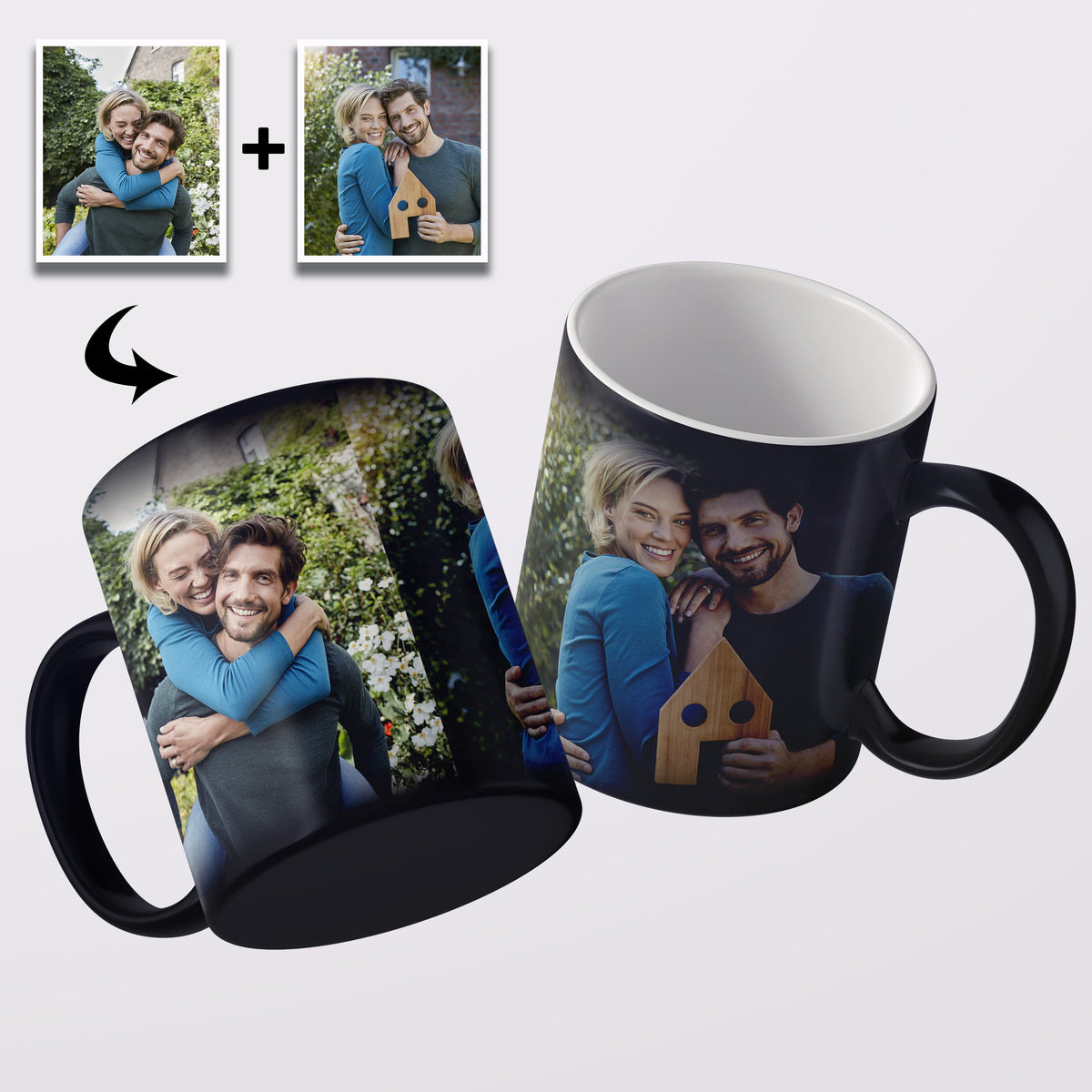 Personalized Photo Reveal Color Changing Mug