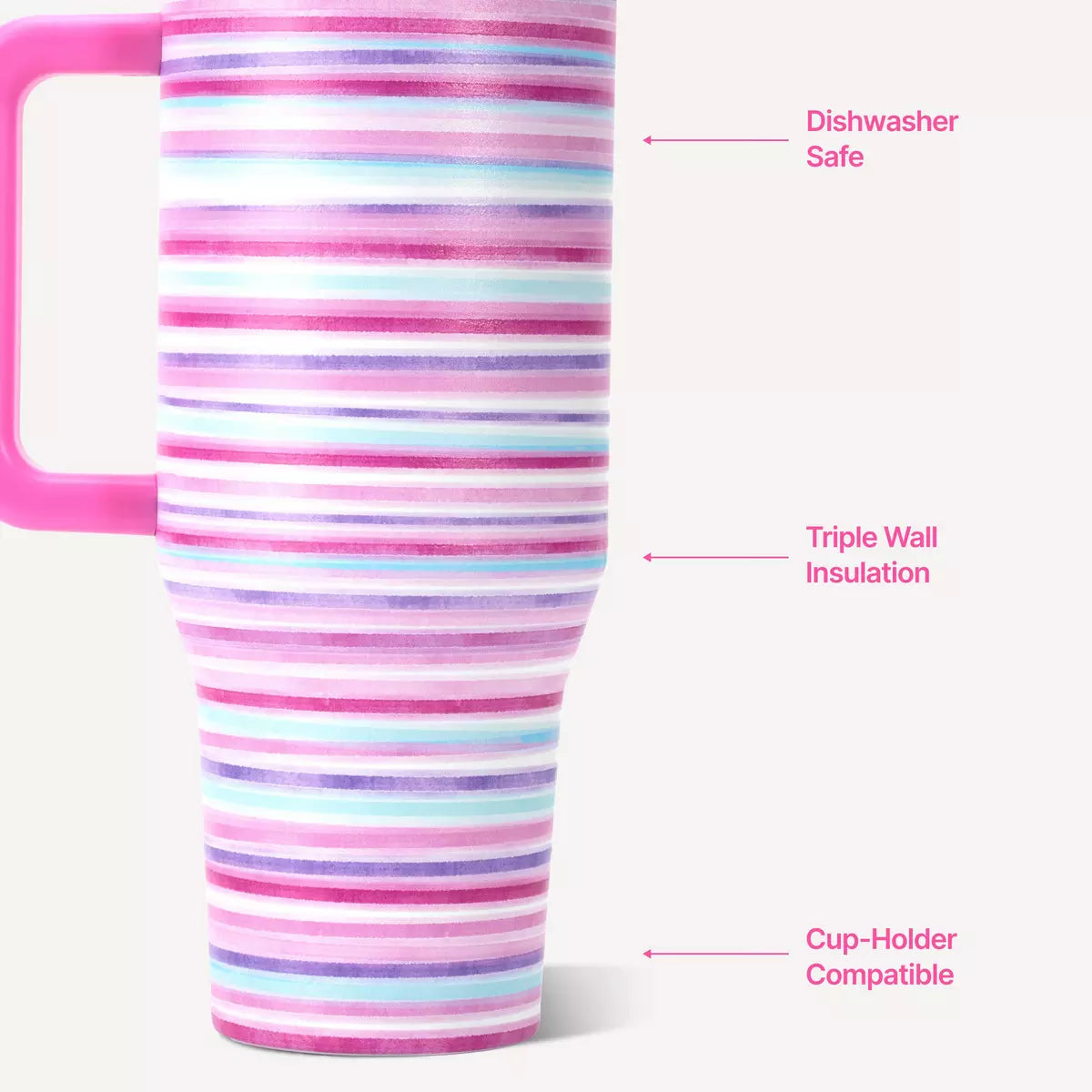 Pink Horizon Traveler Tumbler