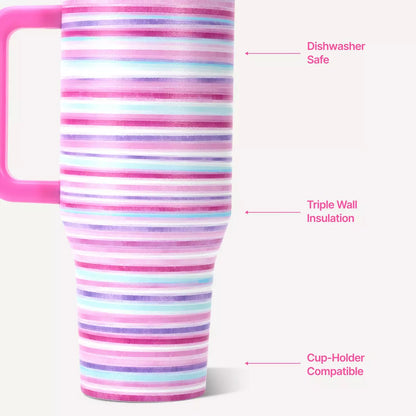 Pink Horizon Traveler Tumbler