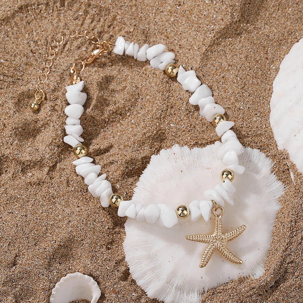 Shore Pebble Anklet