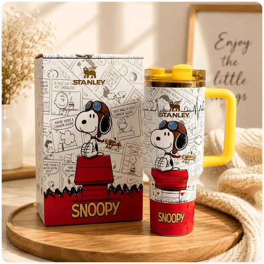 Snoopy Flying Ace 40oz Tumbler