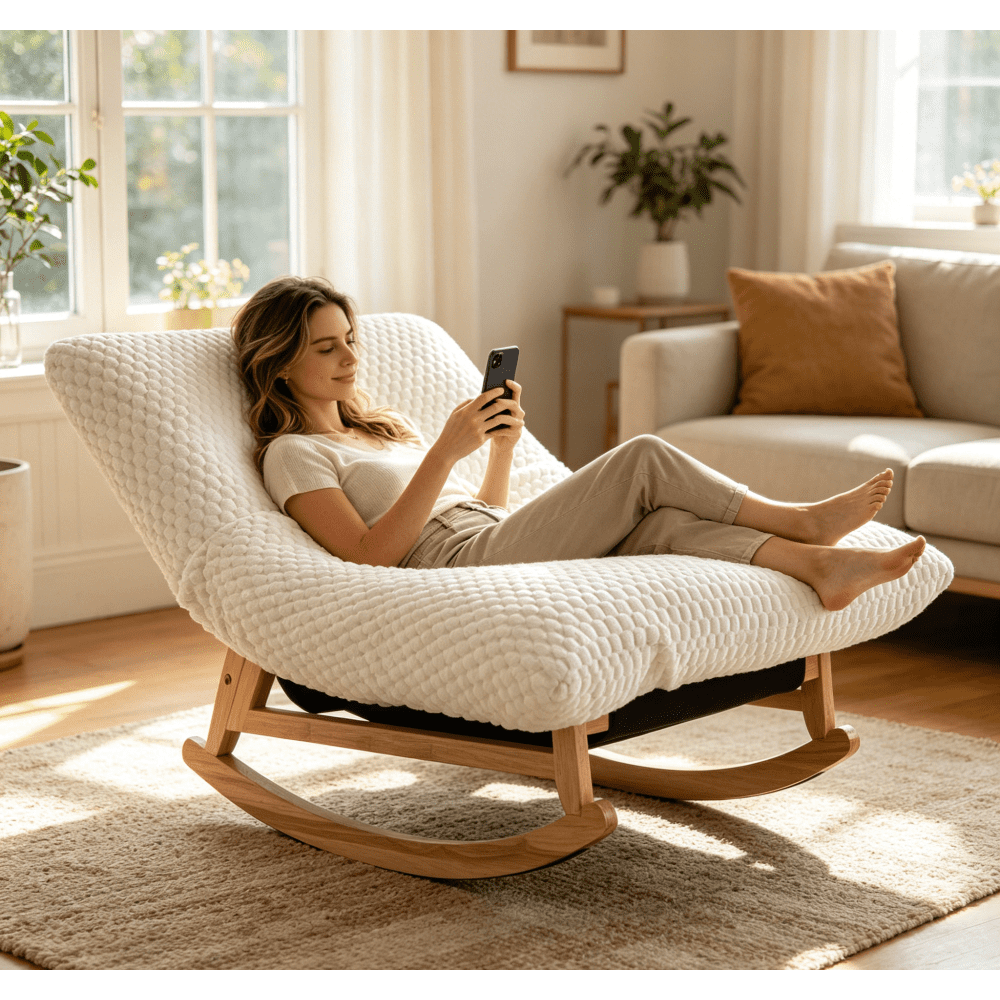 Bean Bag Rocking Lounge Chair