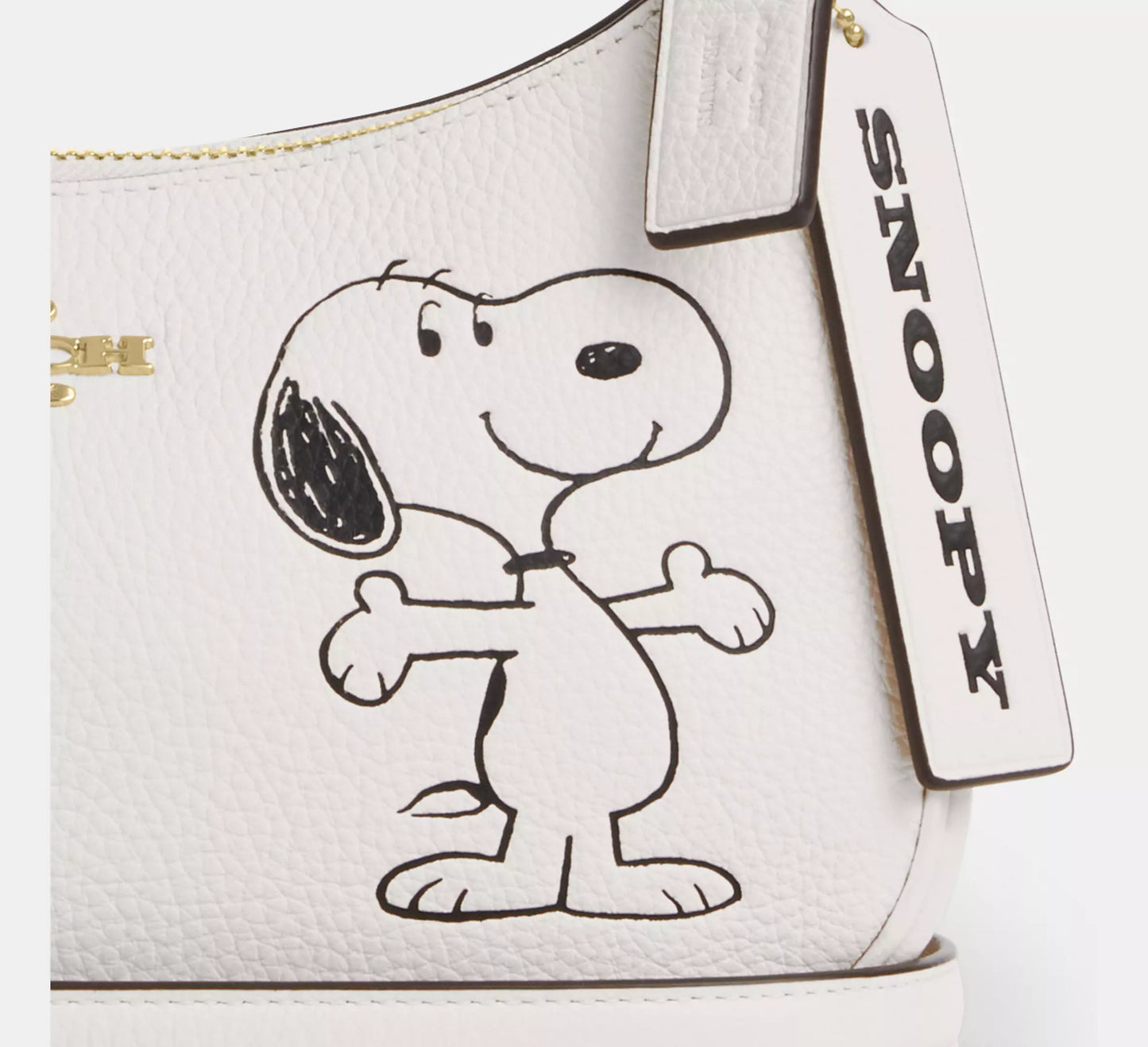 Peanuts Teri Shoulder Bag With Snoopy