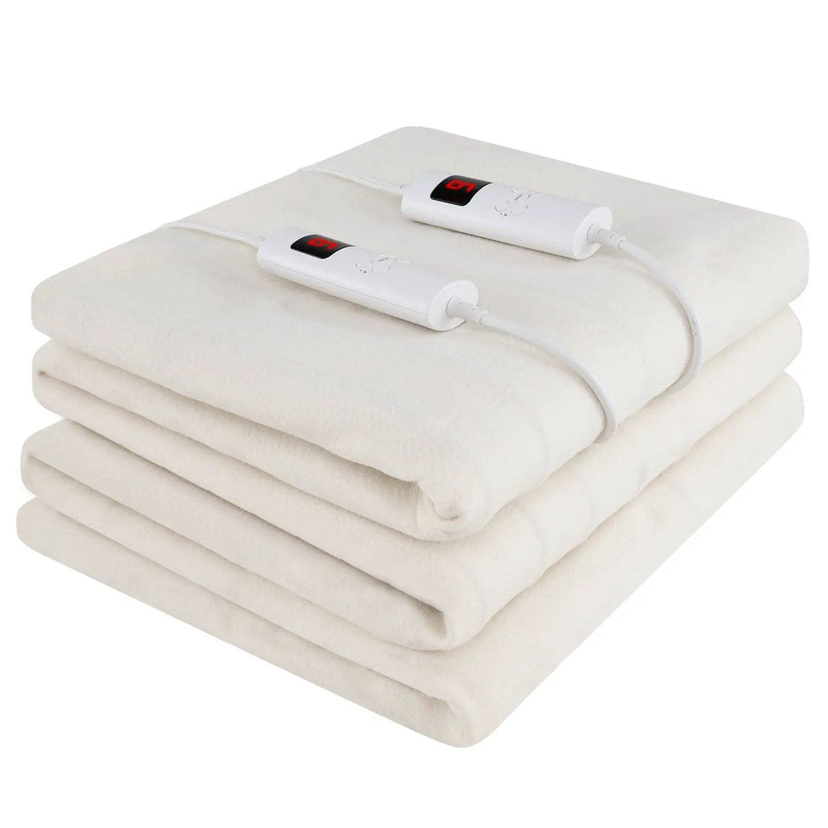 Heated Mattress Pad with Dual Controllers