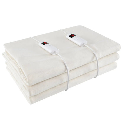 Heated Mattress Pad with Dual Controllers