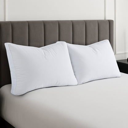 Gusseted Bed Pillows, Set of 2 (Queen or King)
