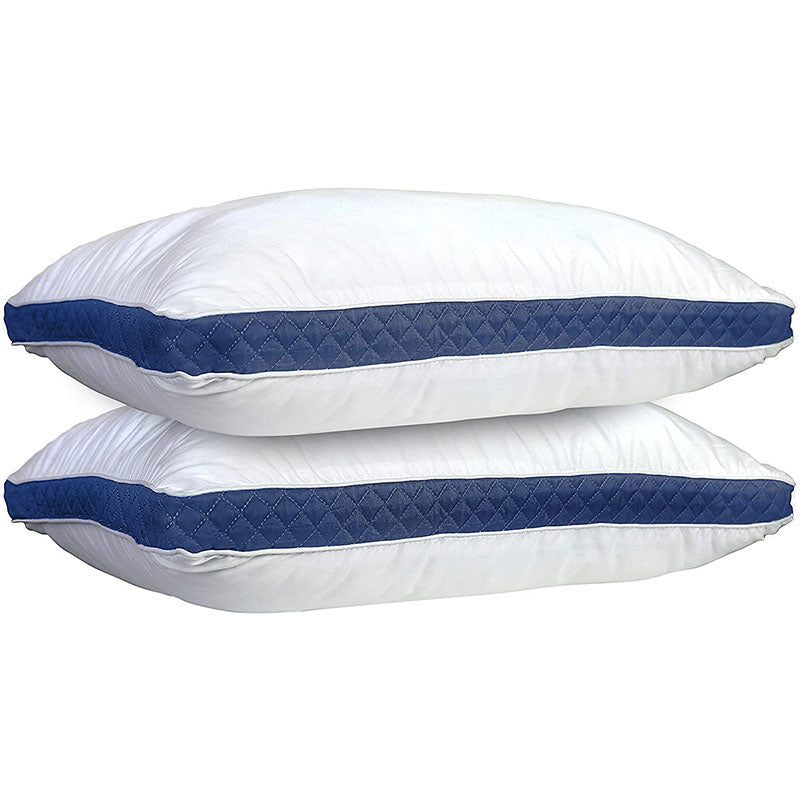 Gusseted Bed Pillows, Set of 2 (Queen or King)