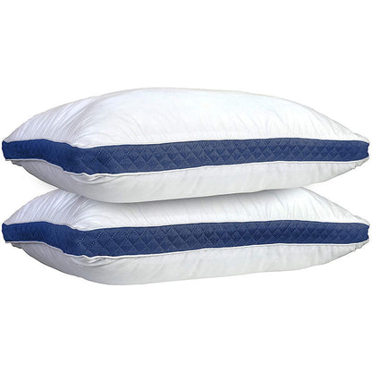 Gusseted Bed Pillows, Set of 2 (Queen or King)