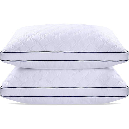 Gusseted Bed Pillows, Set of 2 (Queen or King)