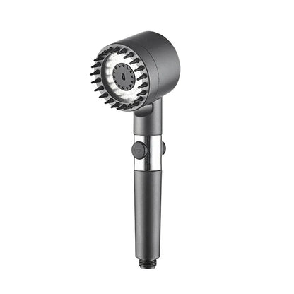 Handheld Shower Head with Multiple Spray Modes and Stop Button