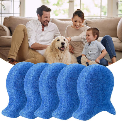 Fish-Shaped Reusable Pet Hair Catchers for Washer and Dryer