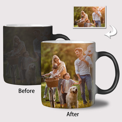 Personalized Photo Reveal Color Changing Mug