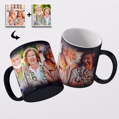 Personalized Photo Reveal Color Changing Mug