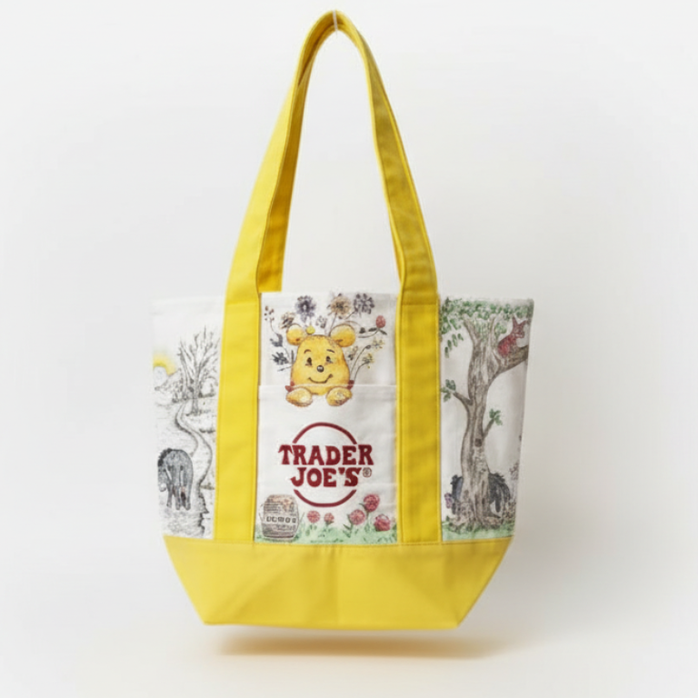 Winnie the Pooh x Trader Joe Tote Bags