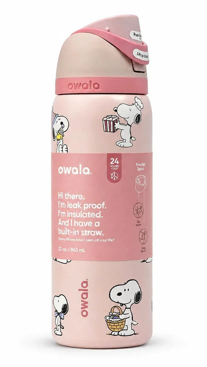 Snoopy 32oz FreeSip Water Bottle