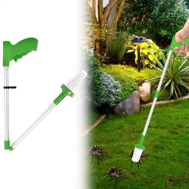 Foldable Long Reach Spider and Bug Catcher